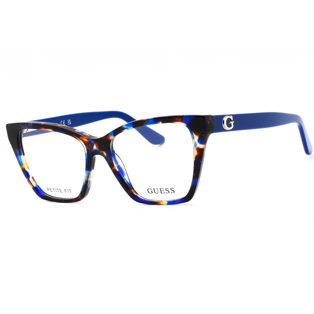 NWT Guess GU50235 Blue Cat Eye 50mm Eyeglasses